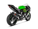 Carbon Fiber Slip-On Line Muffler For Kawasaki ZX-6 R 600 2009-2012