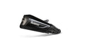 Slip-On Line Muffler Black Stainless Steel Carbon End Cap For Vespa GTS 300 HPE ABS 2021-2022