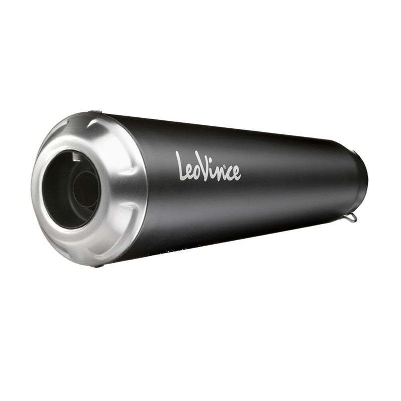 GP One Slip-On Muffler Matt Black For Royal Enfield HNTR 350 ABS