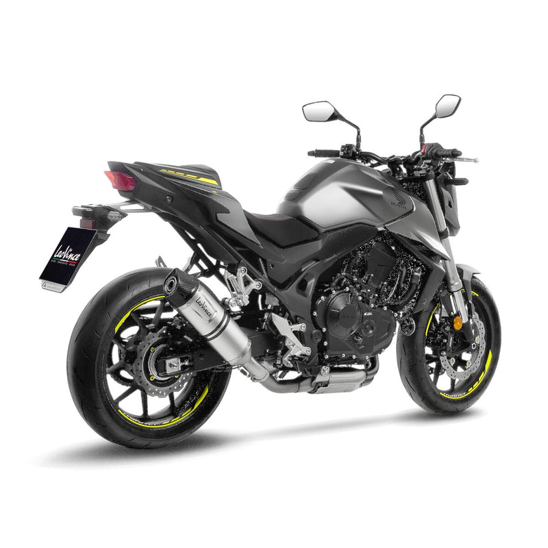 LV One Evo Stainless Steel Slip-On Muffler Black For Honda CB 750 ABS