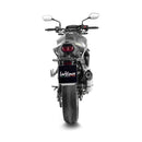 LV One Evo Stainless Steel Slip-On Muffler Black For Honda CB 750 ABS