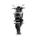 LV One Evo Stainless Steel Slip-On Muffler Black For Honda XL 750 ABS