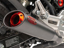 Red Tip Slip-On Muffler Powder-Coated For Honda MSX 125 ABS
