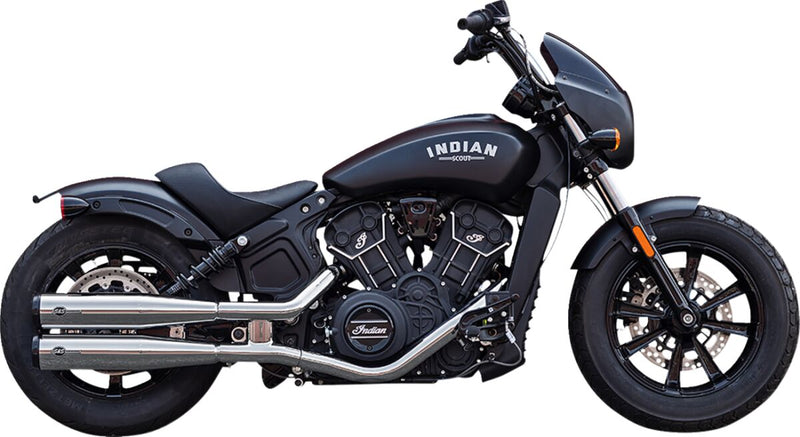 Grand National Slip-On Mufflers Show Chrome