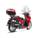 Nero Slip-On Muffler - Stainless Steel Matt Black For Honda ADV 350 ABS