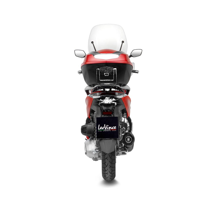 Nero Slip-On Muffler - Stainless Steel Matt Black For Honda ADV 350 ABS