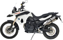 LV One Evo Stainless Steel Slip-On Muffler Black For BMW F 650 GS