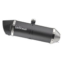LV One Evo Carbon Slip-On Muffler Matt Black For BMW F 650 GS