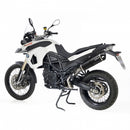 LV One Evo Carbon Slip-On Muffler Matt Black For BMW F 650 GS