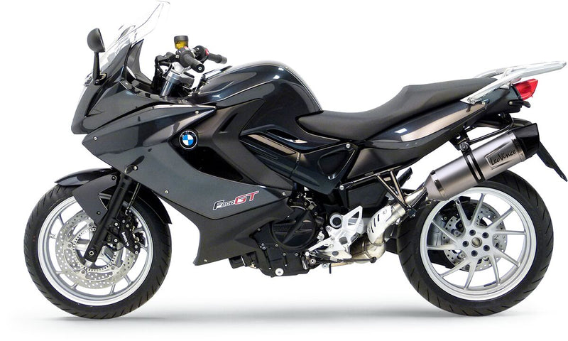 LV One Evo Stainless Steel Slip-On Muffler Titanium Look For BMW F 800 GT ABS
