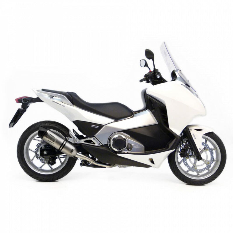 LV One Evo Stainless Steel Slip-On Muffler Titanium Look For Honda NC 700 D ABS