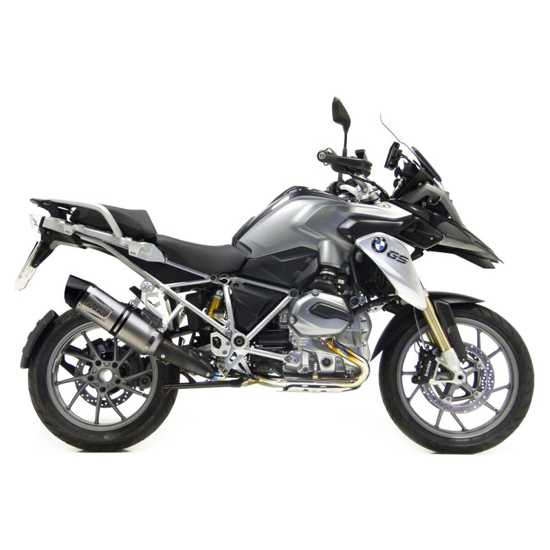 LV One Evo Stainless Steel Slip-On Muffler Titanium Look For BMW R 1200 GS ABS