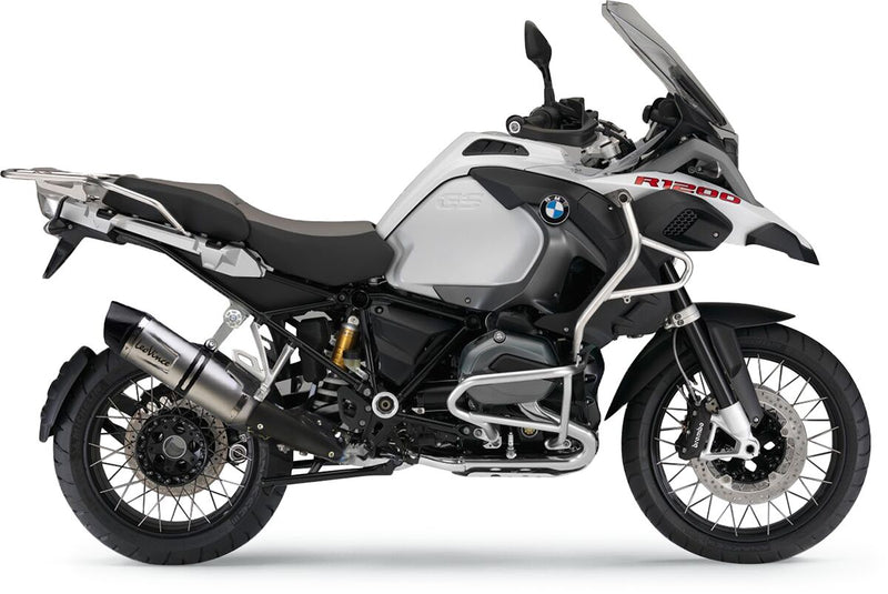 LV One Evo Stainless Steel Slip-On Muffler Titanium Look For BMW R 1200 GS ABS