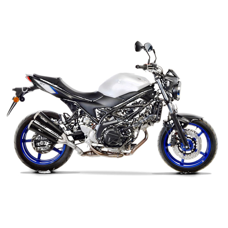 GP Duals Slip-On Muffler Sandblast For Suzuki SV 650