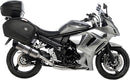 LV One Evo Stainless Steel Slip-On Muffler Black For Suzuki GSF 1250