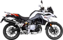 Nero Slip-On Muffler - Stainless Steel Black For BMW F 750 GS ABS