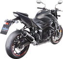 LV One Evo Carbon Slip-On Muffler Black For Suzuki GSX-S 750 ABS