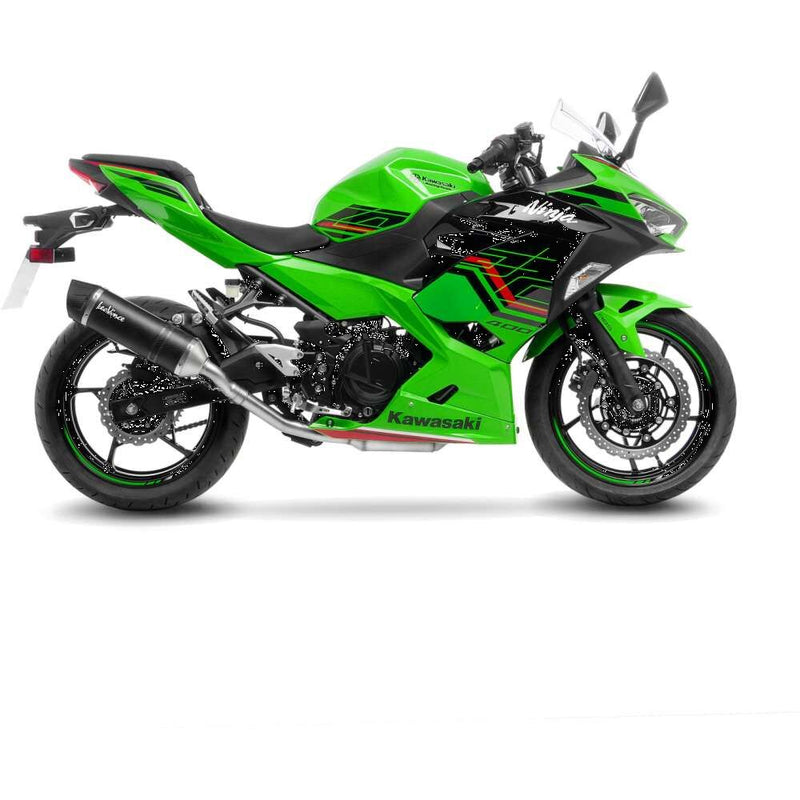 LV One Evo Carbon Slip-On Muffler Black For Kawasaki EX 400