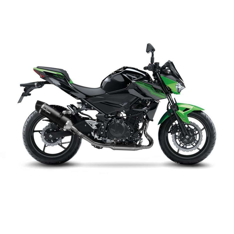 LV One Evo Carbon Slip-On Muffler Black For Kawasaki EX 400