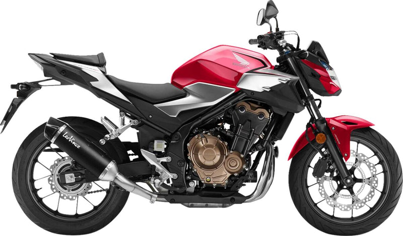 Nero Slip-On Muffler - Stainless Steel Matt Black For Honda CB 500 F