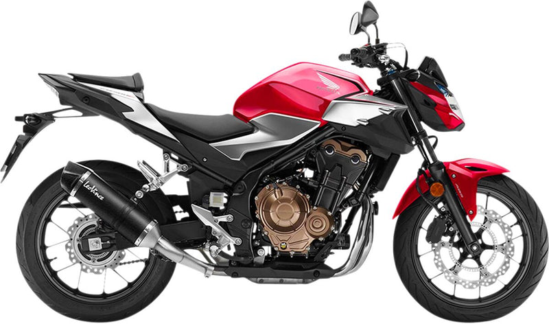 LV One Evo Carbon Slip-On Muffler Black For Honda CB 500 F