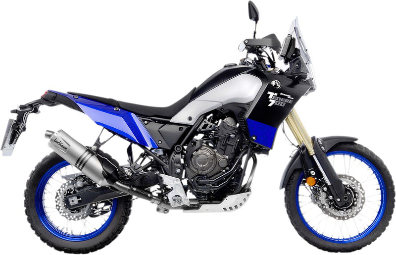 LV One Evo Stainless Steel Slip-On Muffler Titanium Look For Yamaha XTZ 690