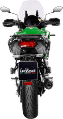 Nero Slip-On Muffler - Stainless Steel Black For Kawasaki KLZ 1000 ABS