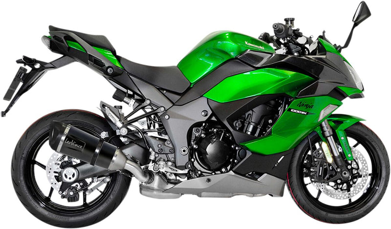 Factory S Black Edition Slip-On Muffler Matt Black For Kawasaki Ninja 1000 SX ABS
