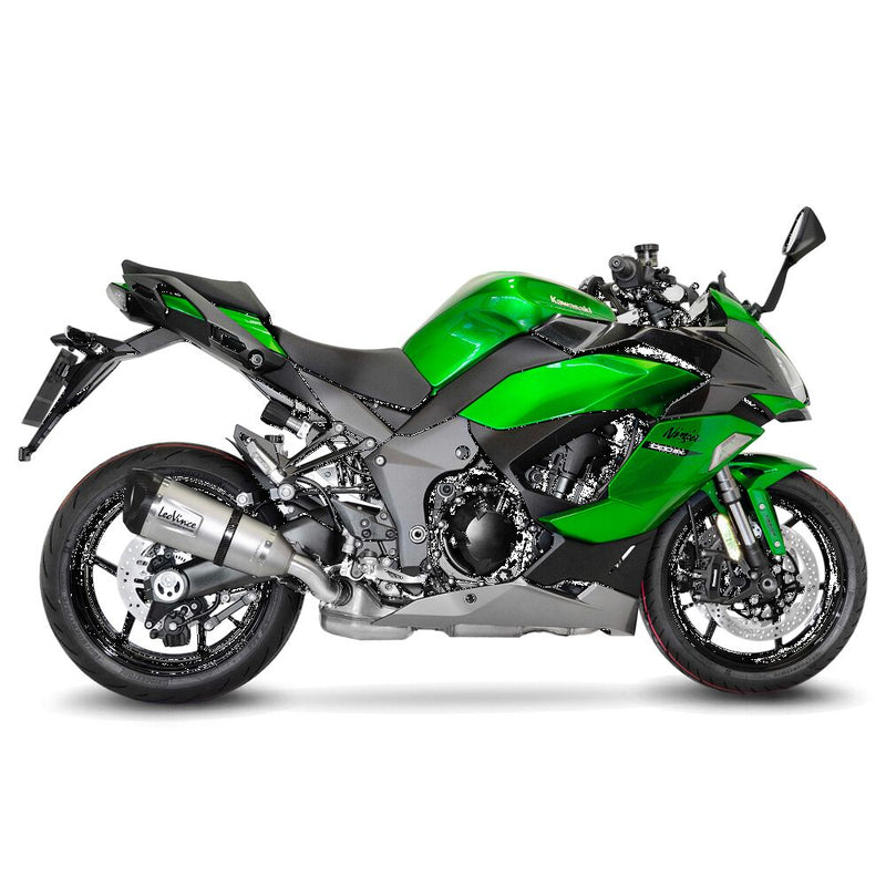 Factory S Titanium Slip-On Muffler Titanium Look For Kawasaki Ninja 1000 SX ABS