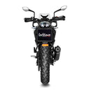 LV One Evo Black Edition Slip-on Muffler Black For KTM Adventure 390 ABS