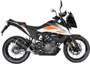 LV One Evo Black Edition Slip-on Muffler Black For KTM Adventure 390 ABS