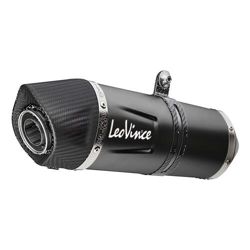 LV One Evo Black Edition Slip-on Muffler Black For Triumph Tiger 850 ABS
