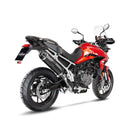 LV One Evo Black Edition Slip-on Muffler Black For Triumph Tiger 850 ABS