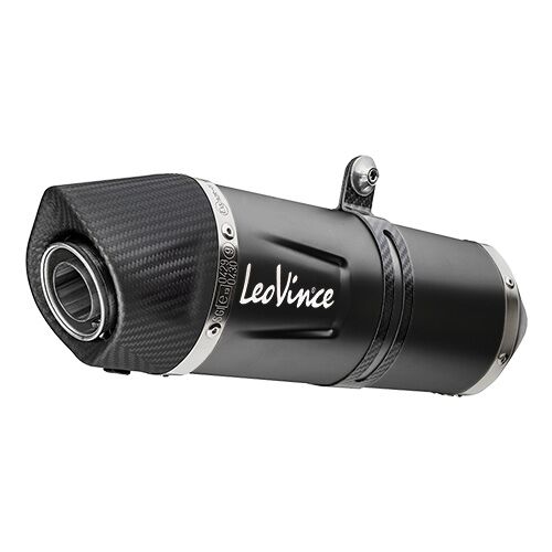 LV One Evo Black Edition Slip-on Muffler Black For Honda CRF 1100 L ABS