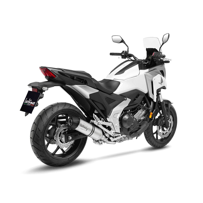 LV One Evo Stainless Steel Slip-On Muffler Titanium Look For Honda NC 750 X ABS