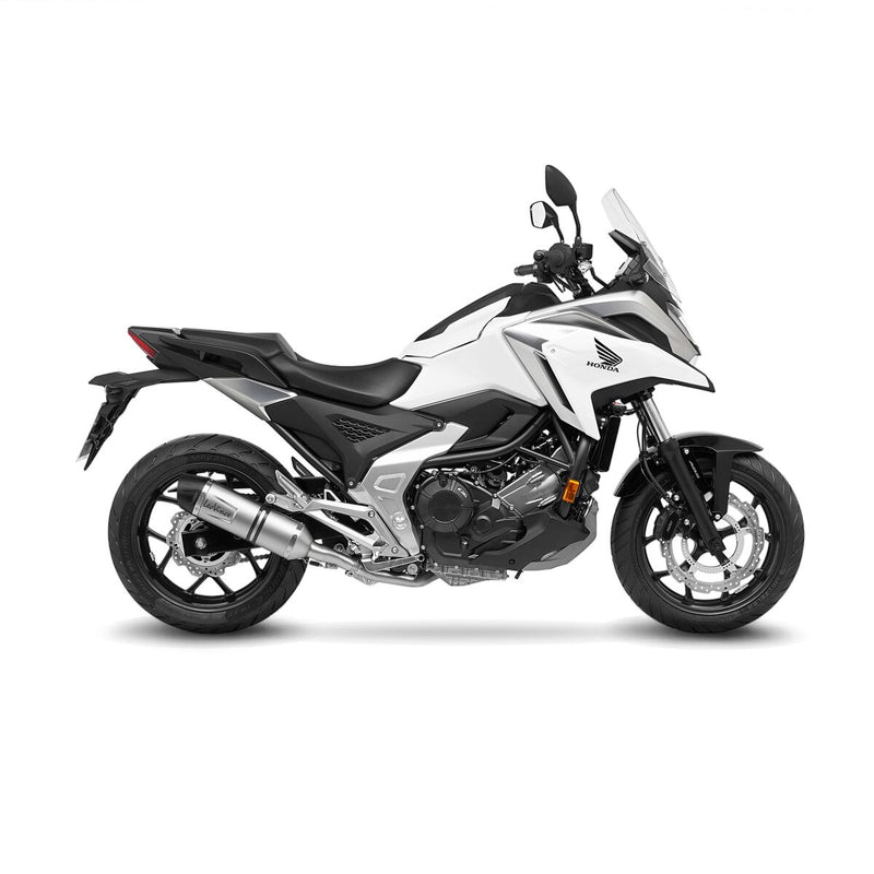 LV One Evo Stainless Steel Slip-On Muffler Titanium Look For Honda NC 750 X ABS