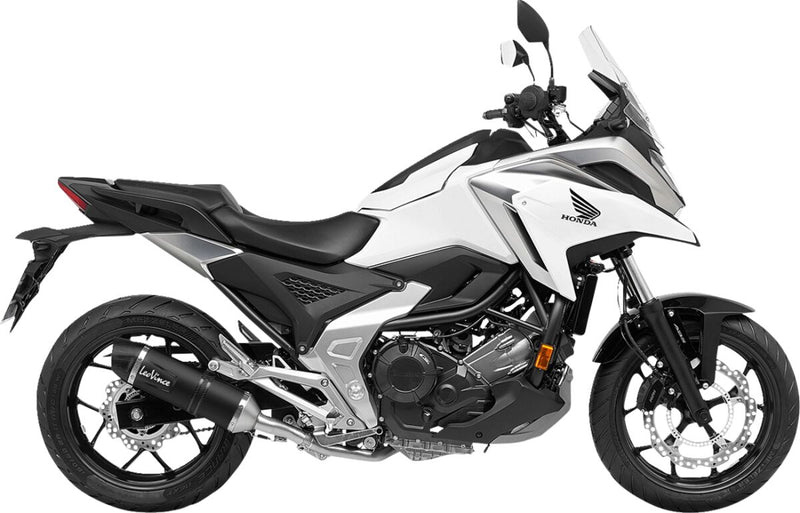 LV One Evo Black Edition Slip-on Muffler Black For Honda NC 750 X ABS