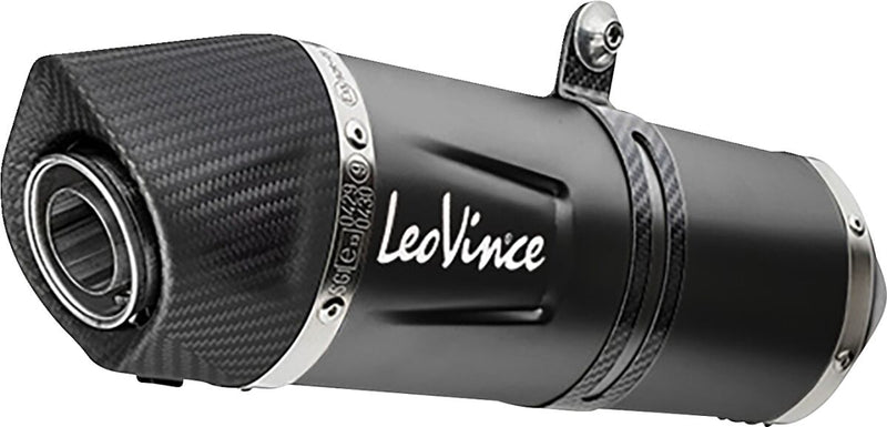 LV One Evo Black Edition Slip-on Muffler Matt Black For BMW F 700 GS ABS