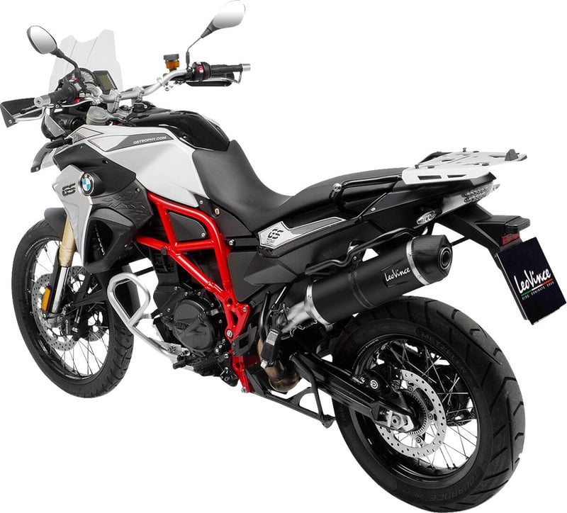 LV One Evo Black Edition Slip-on Muffler Matt Black For BMW F 700 GS ABS