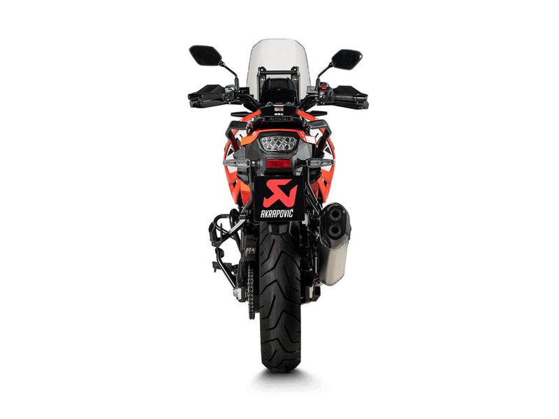 Slip-On Line Muffler Black For Suzuki DL 1000 ABS
