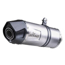 LV One Evo Stainless Steel Slip-On Muffler Black For Aprilia RS 125 ABS