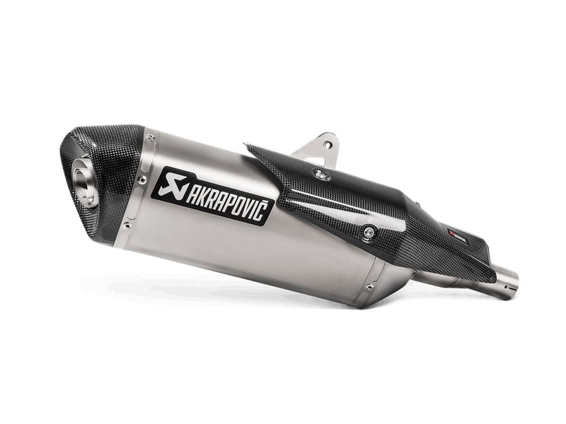 Slip-On Line Muffler SCOOTER Black For Honda NSS 750 ABS
