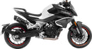 LV One EVO Slip-On Muffler Matt Black For CF Moto NK 800 ABS