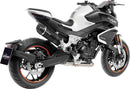 LV One EVO Slip-On Muffler Matt Black For CF Moto NK 800 ABS