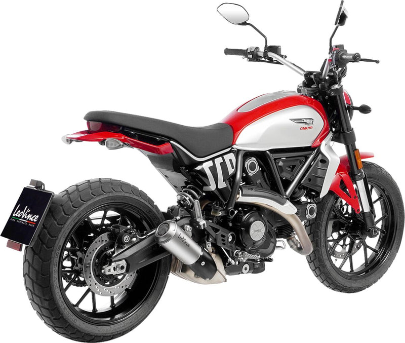 LV-10 Slip-On Muffler Matt For Ducati Scrambler 803 ABS