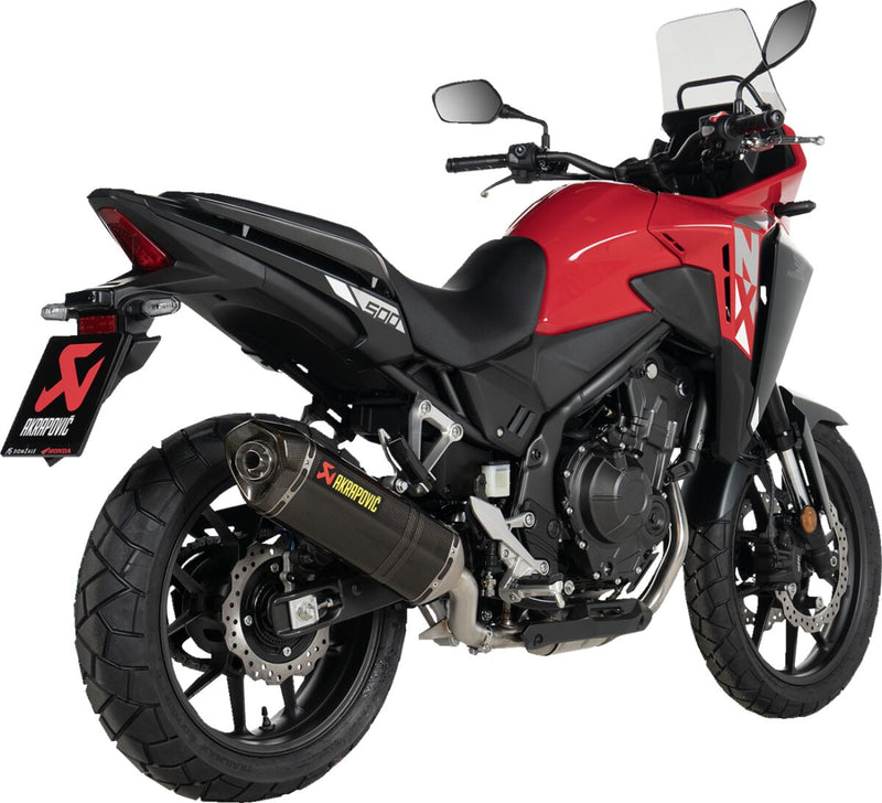 Slip-On Line Muffler Black For Honda CB 400 X