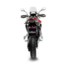 LV One Evo Black Edition Slip-on Muffler Matt Black For Triumph Tiger 900 ABS