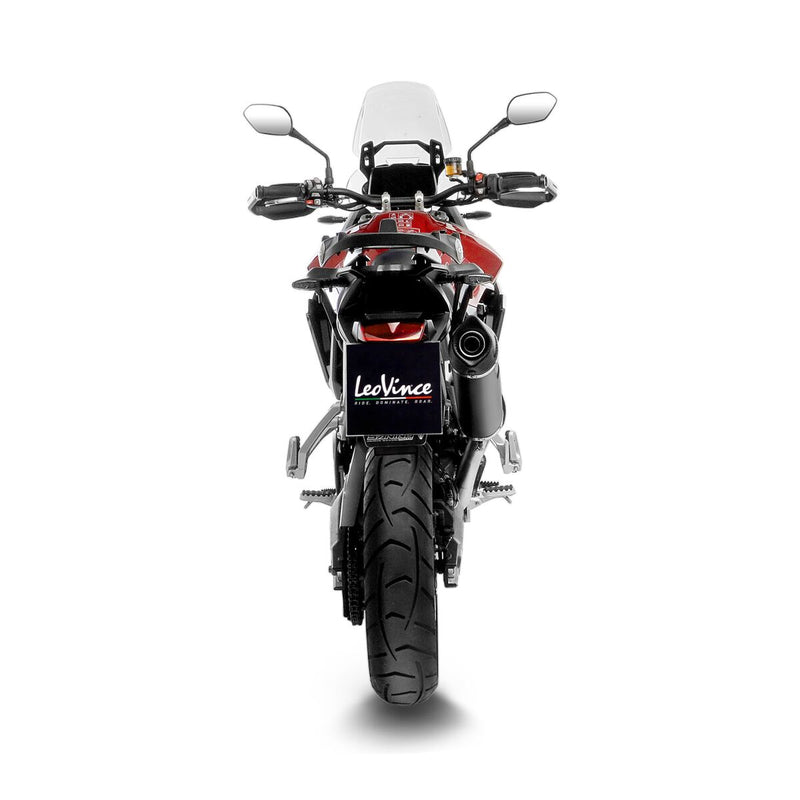 LV One Evo Black Edition Slip-on Muffler Matt Black For Triumph Tiger 900 ABS