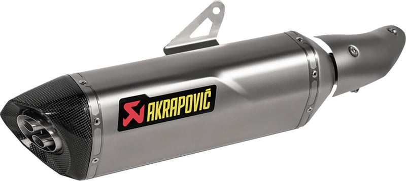 Slip-On Line Muffler Black For Kawasaki Ninja 500 ABS