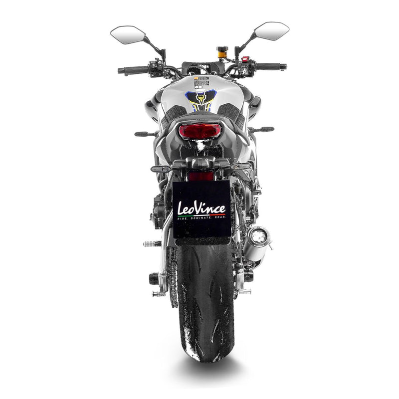 LV Corsa Titanium Muffler Titanium Look For Yamaha MT-10 ABS